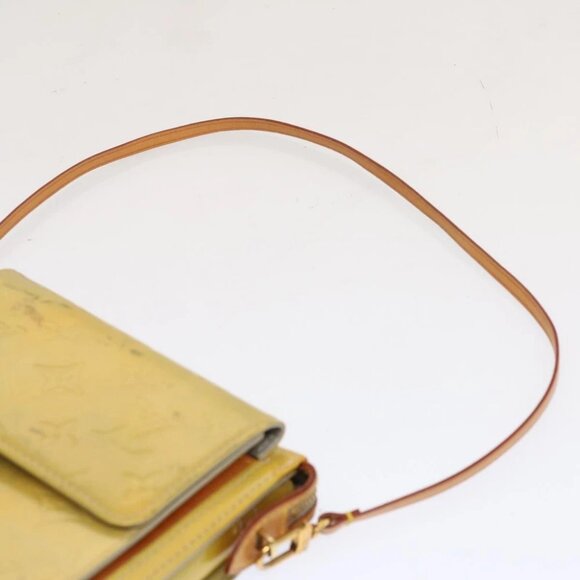 LOUIS VUITTON Monogram Vernis Motto Accessory Pouch Gris - Picture 8 of 16